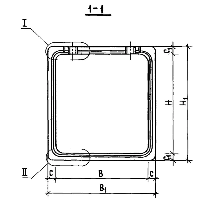 Объёмный элемент БО 30х24-3