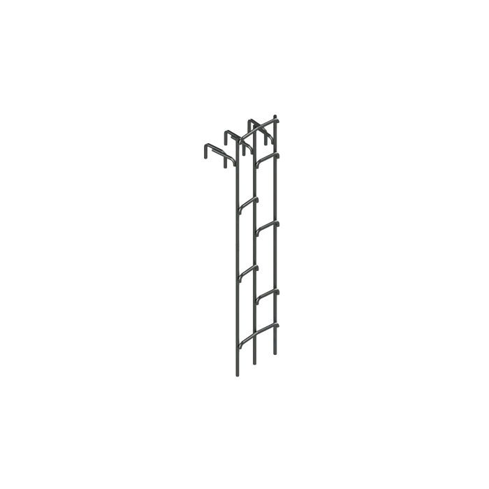 Канализационная лестница КЛ-3.7 (Л-1; Л-18) для колодцев